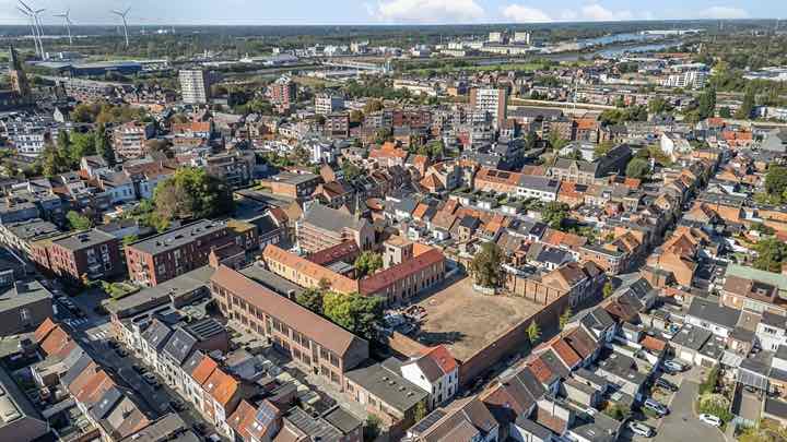 Luchtzicht richting de Rupel